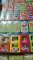 kurkure 5 pieces 5 colours 12cm shower